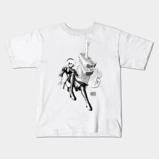 NieR:Automata 2B Kids T-Shirt